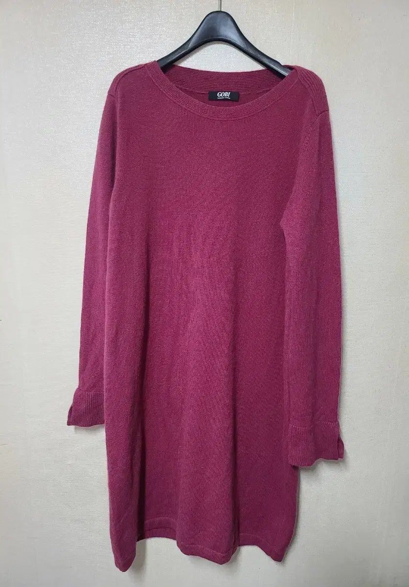 ゴビ ゴビ カシミア ロング丈ワンピース