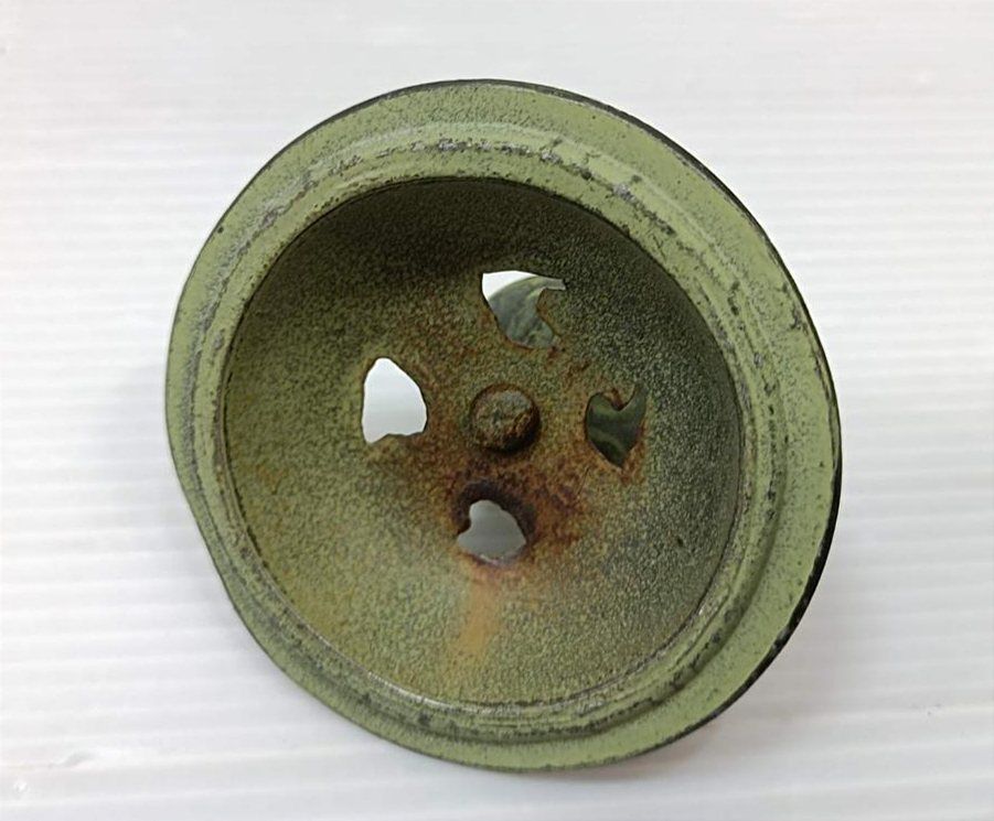 希少 骨董品 青銅製香炉 古代文 耳付き - メルカリ