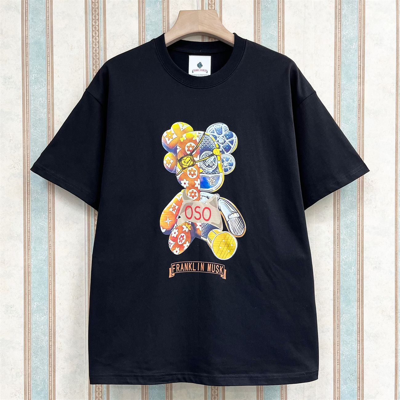 新品未使用！THIS IS FOR ライブ Tシャツ　Mサイズ 秋冬 定価10万 FRANKLIN MUSK・アメリカ・ニューヨーク発 ダック