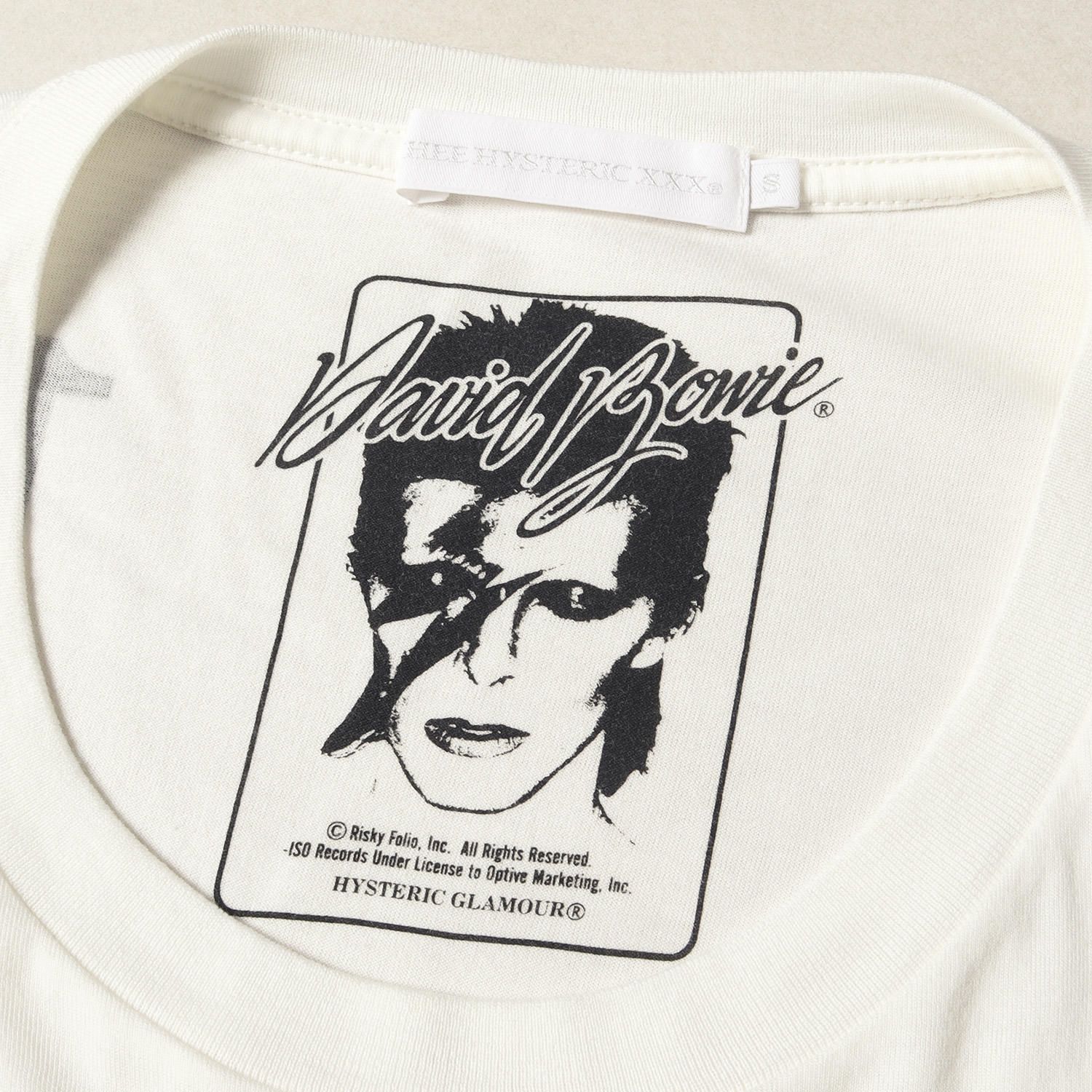 HYSTERIC GLAMOUR ヒステリックグラマー Tシャツ サイズ:S David Bowie 