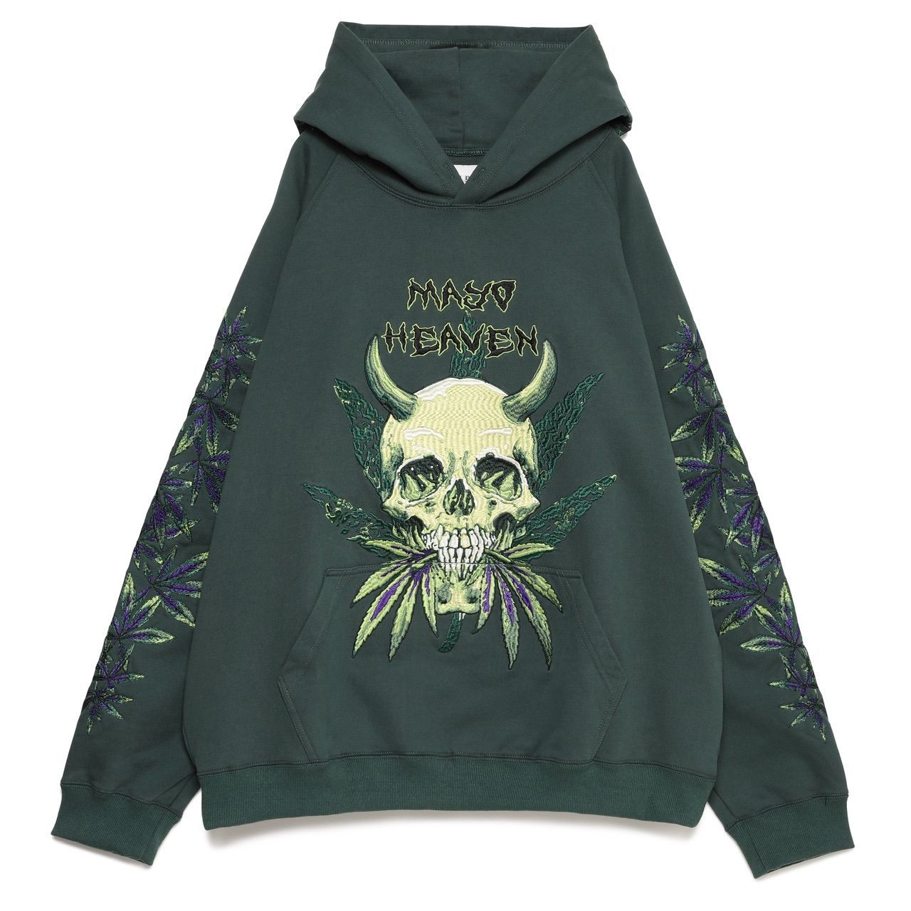 MAYO Devil Skull Embroidery Hoodie メイヨー パーカー フーディ プル