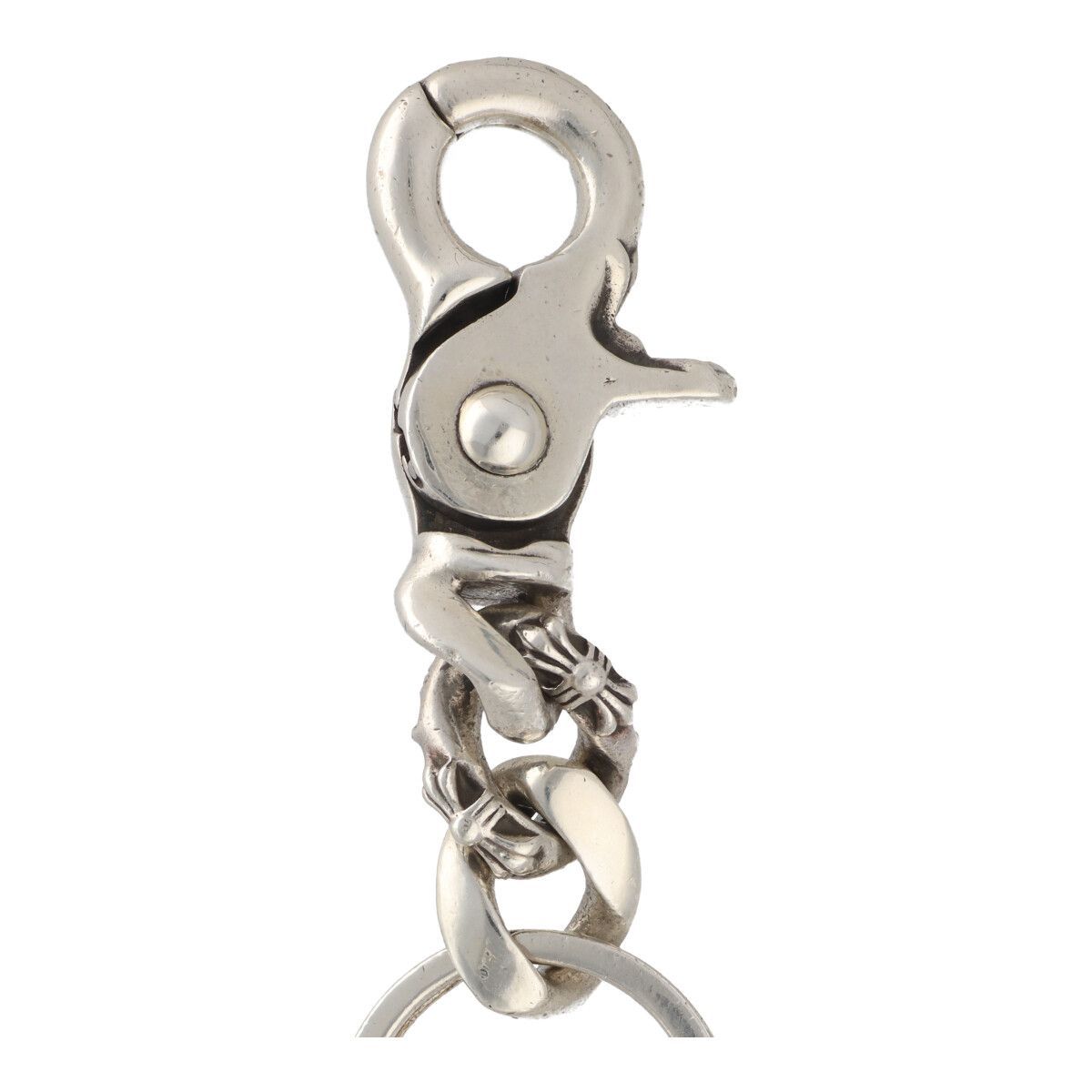 CHROME HEARTS キーリング ショートクラシックチェーン 2リンク