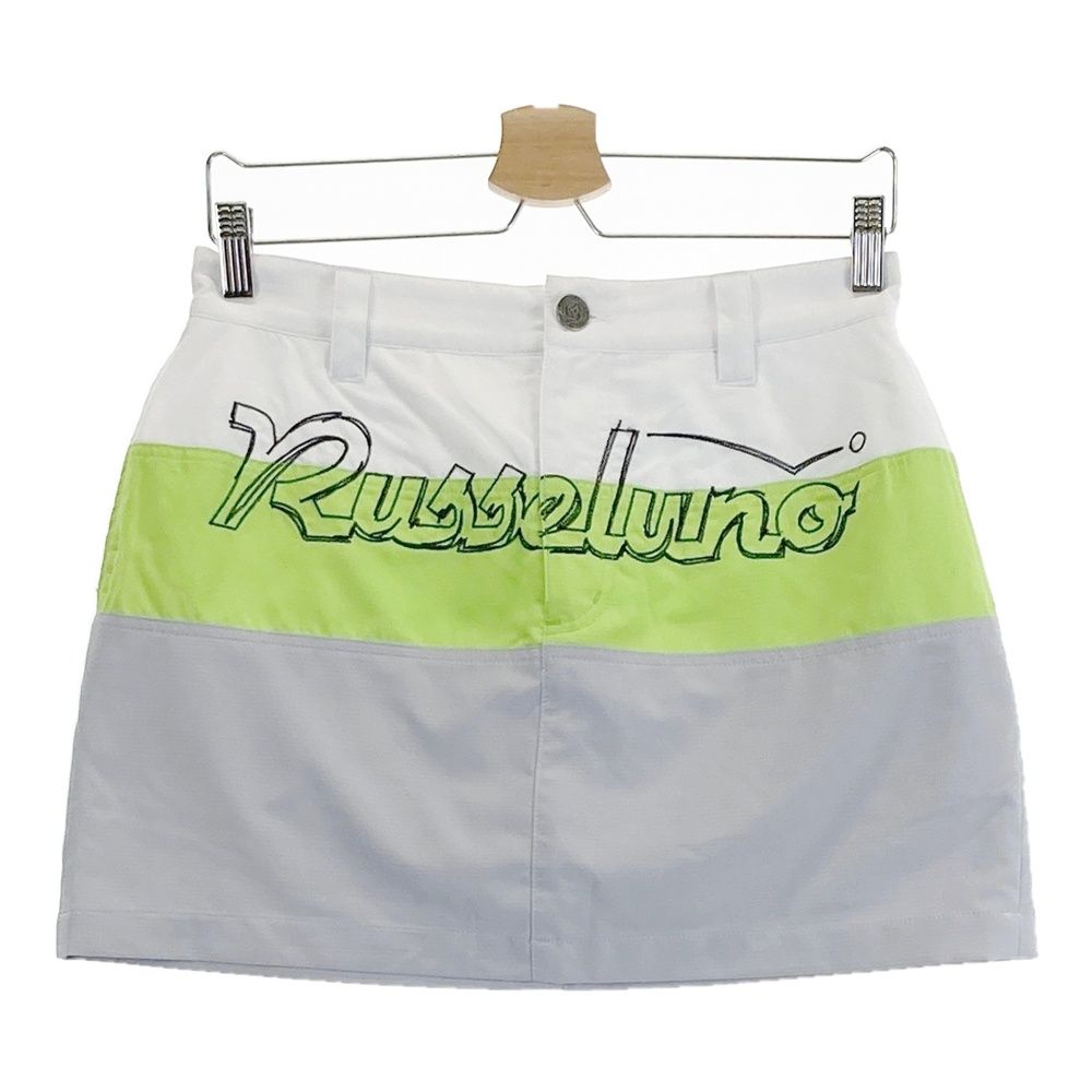 サイズ：2 RUSSELUNO ラッセルノ インナー付 スカート グレー系