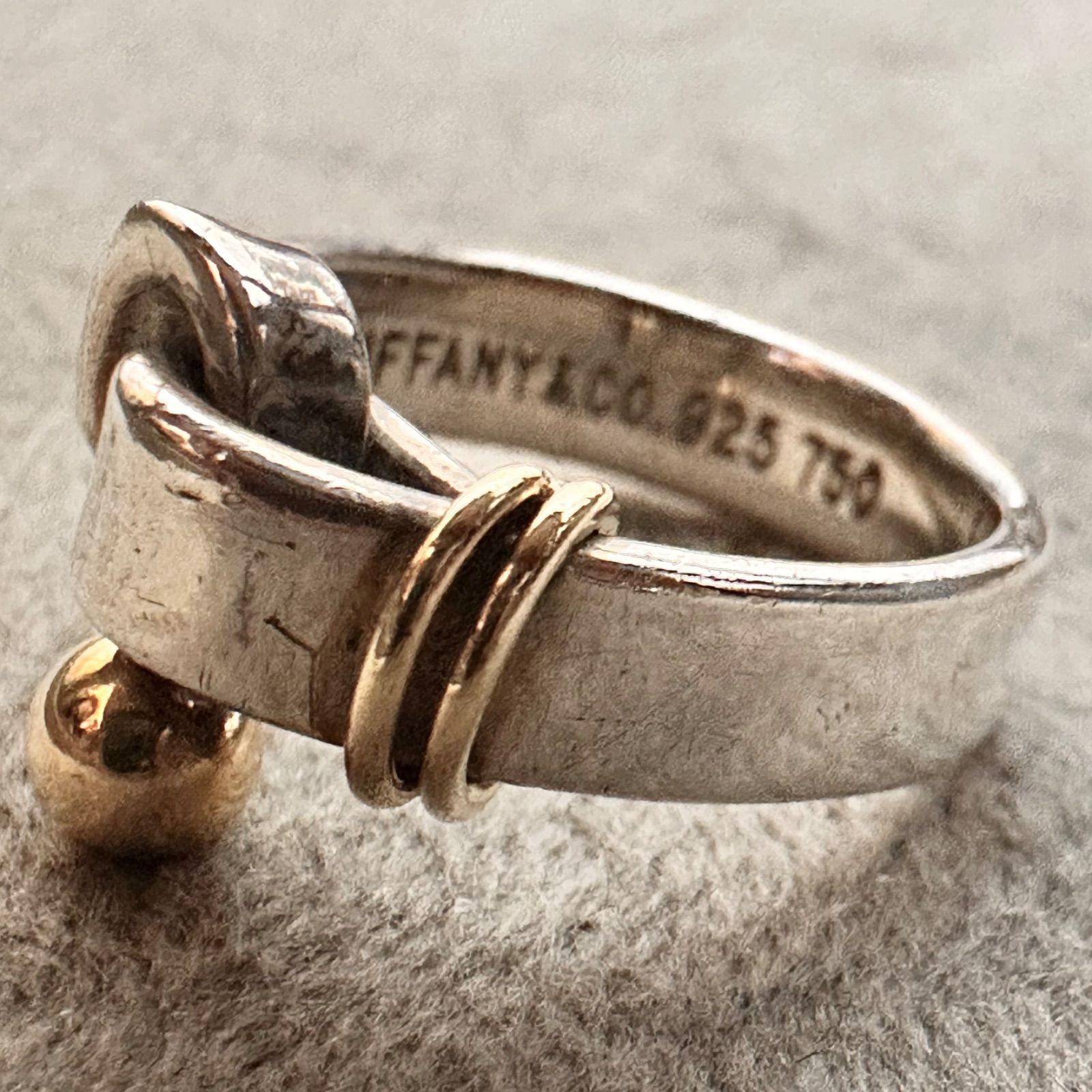 TIFFANY&Co. ティファニー フック＆アイ リング・指輪 シルバー