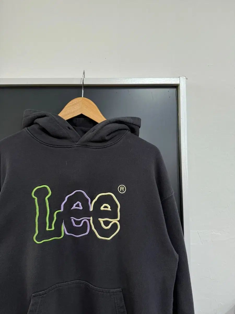 L Lee LEE(リー) ビッグロゴ フード付きTシャツ