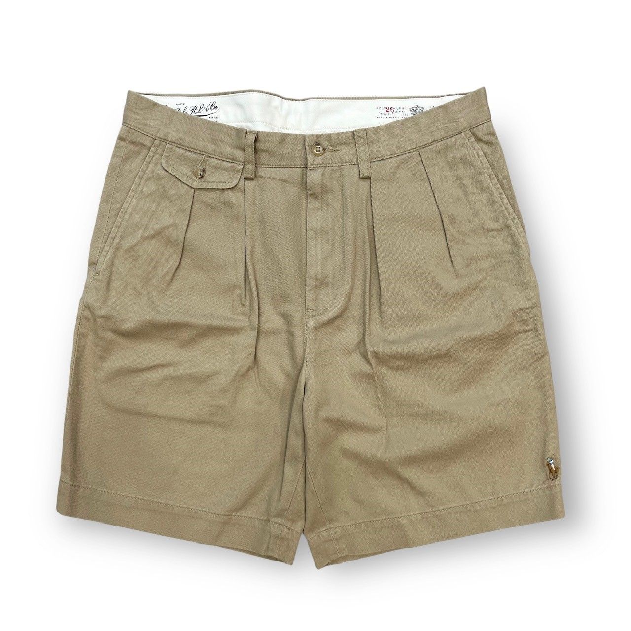 POLO RALPH LAUREN × BEAMS Cotton Twill 2Pleat BIG Chino