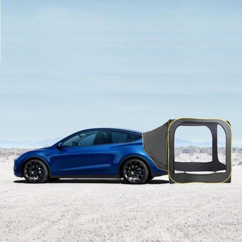2025 防災対策 車中泊テントカーサイドタープ トランクテントポップアップテント キャンプ 日よけ 車と連結 SUVラポップアップテント 防水