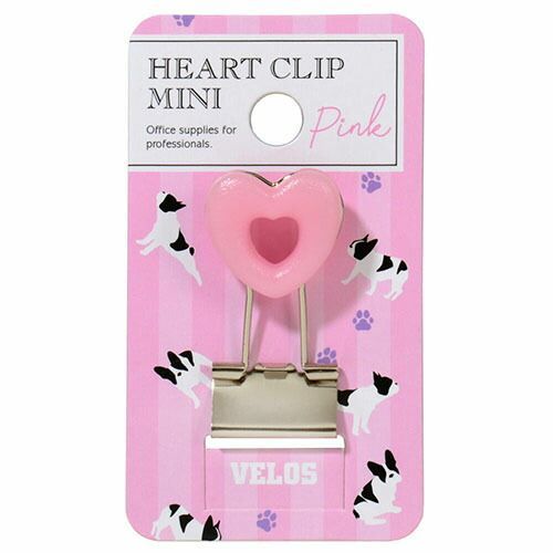 まとめ べロス クリップ ハートクリップ ミニ ピンク DCH-3PK ×50セット