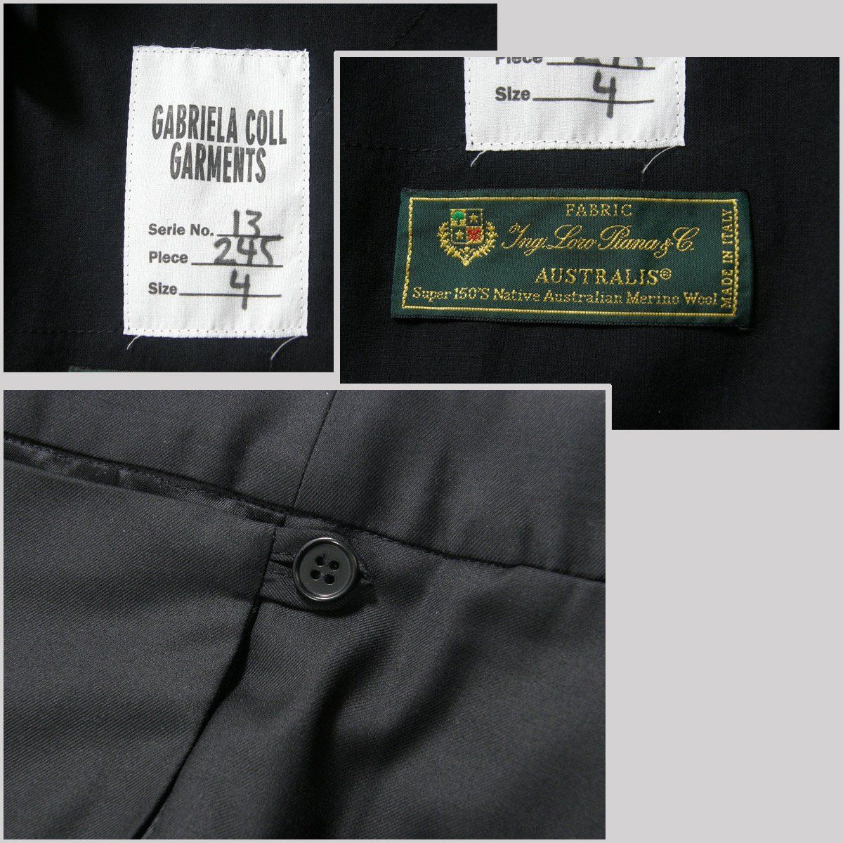 新品】 GABRIELA COLL GARMENTS × Loro Piana ／ ガブリエラコール