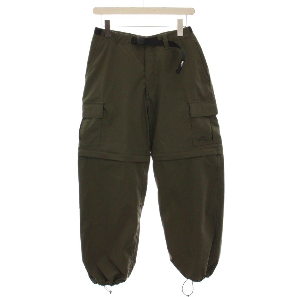 ザノースフェイス THE NORTH FACE ロングパンツ ジップオフカーゴパンツ 2WAY M カーキ NBW32331 |YM