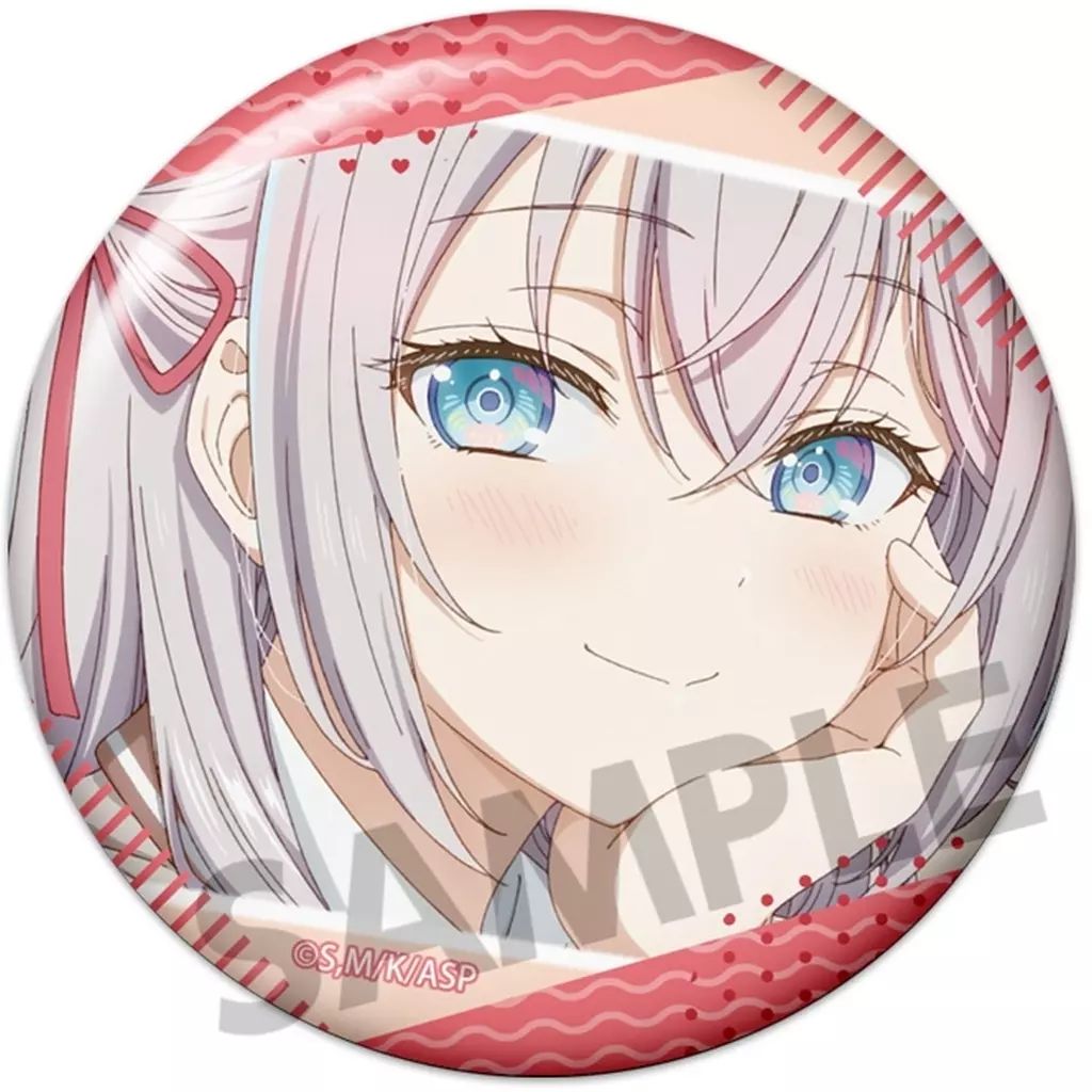 時々ボソッとロシア語でデレる隣のアーリャさん　缶バッジ L120115_01.webp