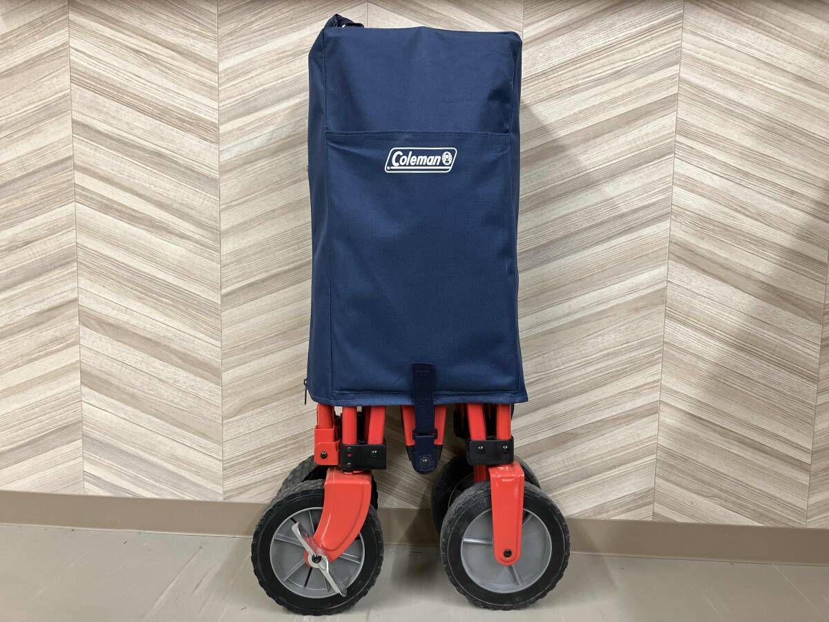coleman コールマン アウトドアワゴン(ネイビー×レッド