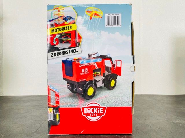 未使用 メルセデス ライト&サウンド 消防車 おもちゃ 車 DICKIE TOYS