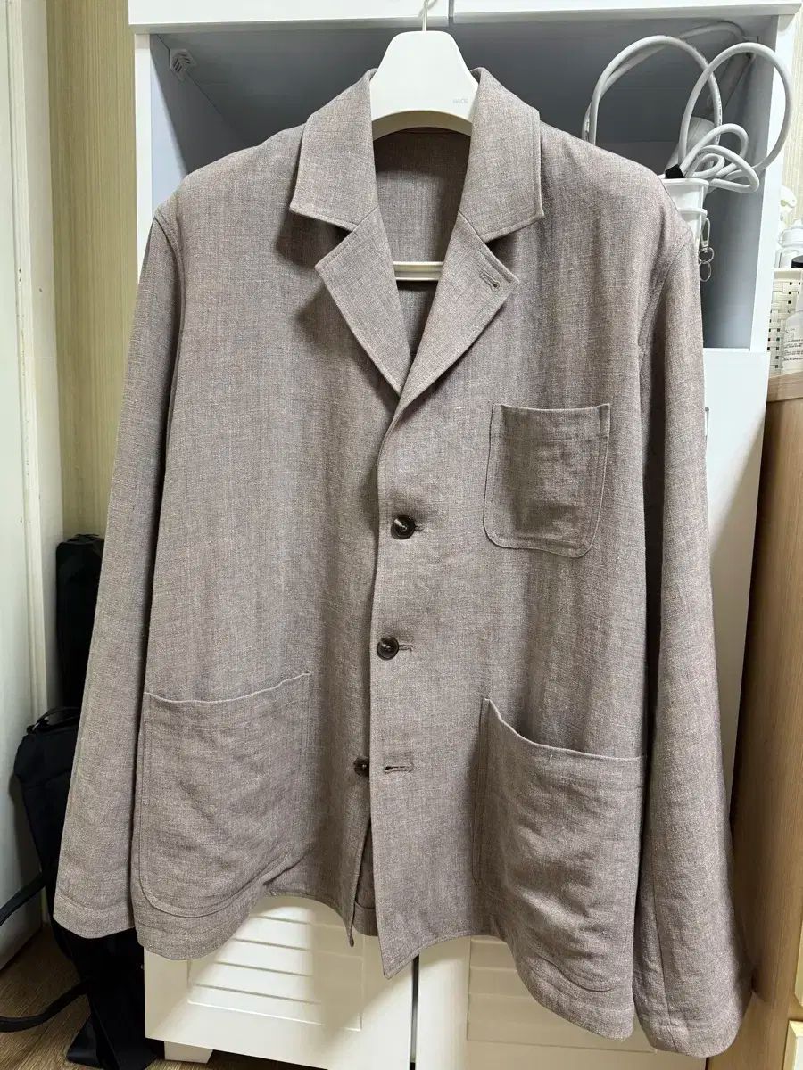 デ ボーン ファクチャー De bonne Facture トラベラー ジャケット トープ 50