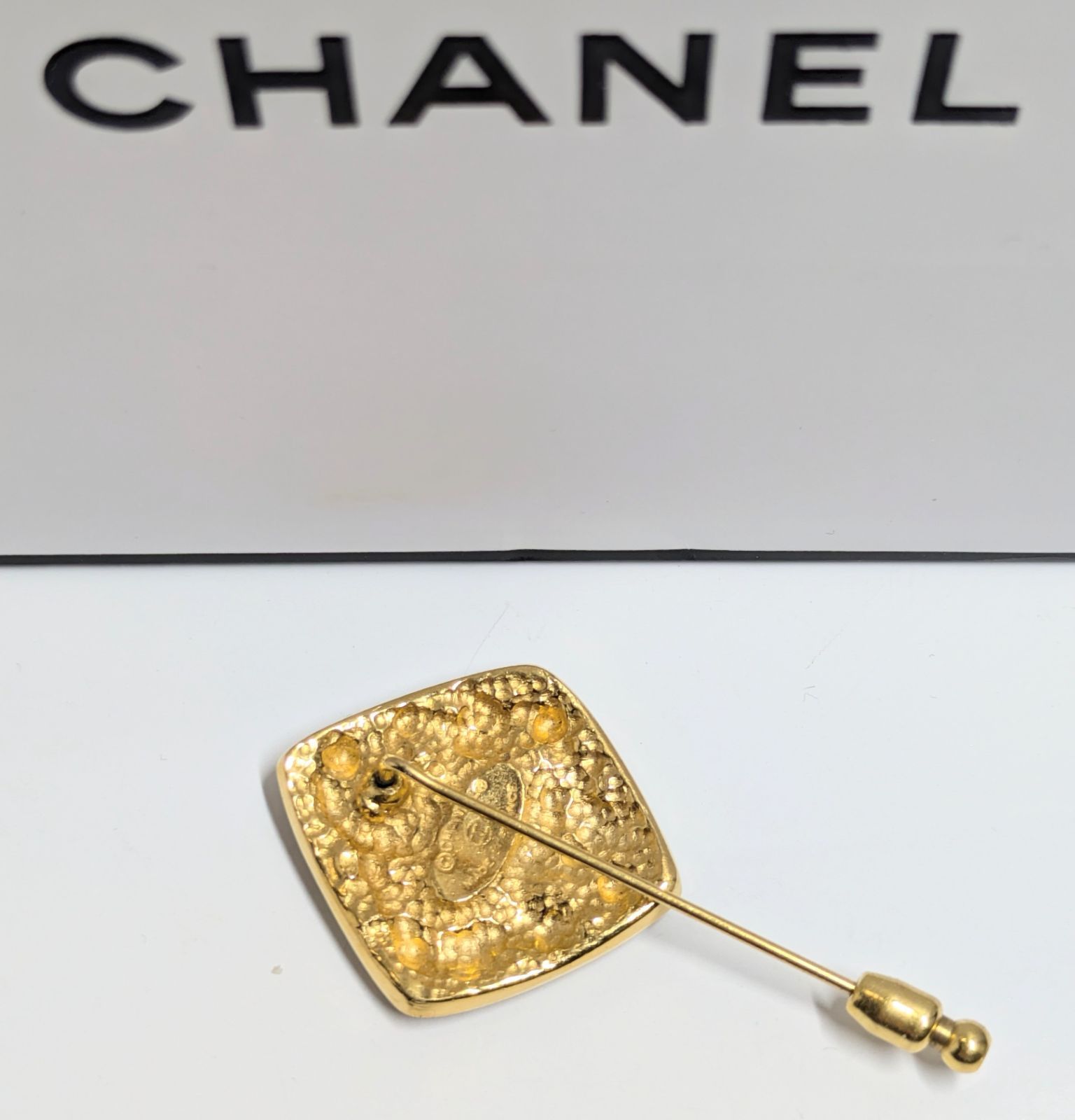美品】CHANEL シャネル ヴィンテージ アラベスクココマーク 菱形 