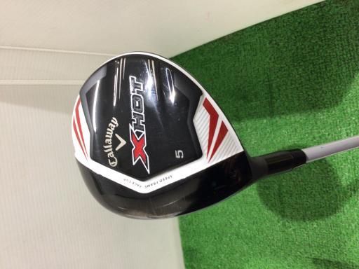 キャロウェイ　X-HOT　５W　中古美品 Callaway キャロウェイ Xホット フェアウェイウッド X HOT 5W