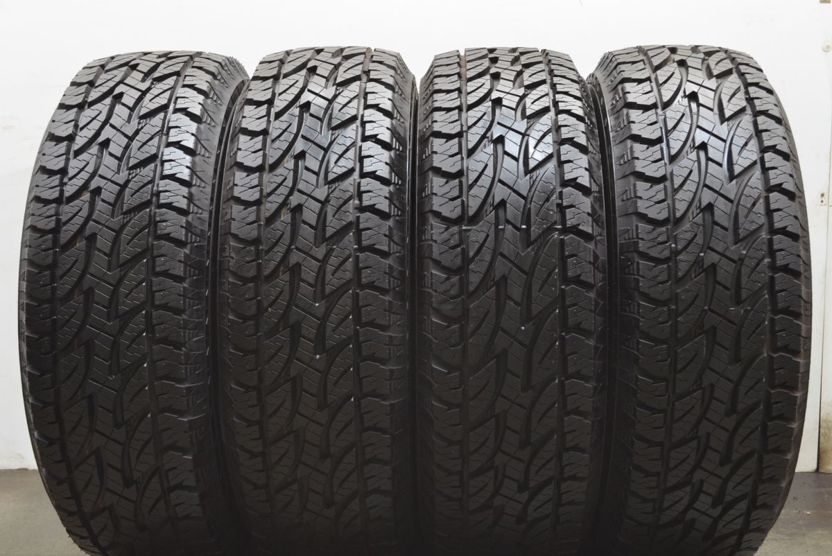 バリ溝ホワイトレター ブリヂストン デューラー Ａ Ｔ 694 265 70R17 4本 FJクルーザー ランドクルーザープラド ハイラックス パジェロ