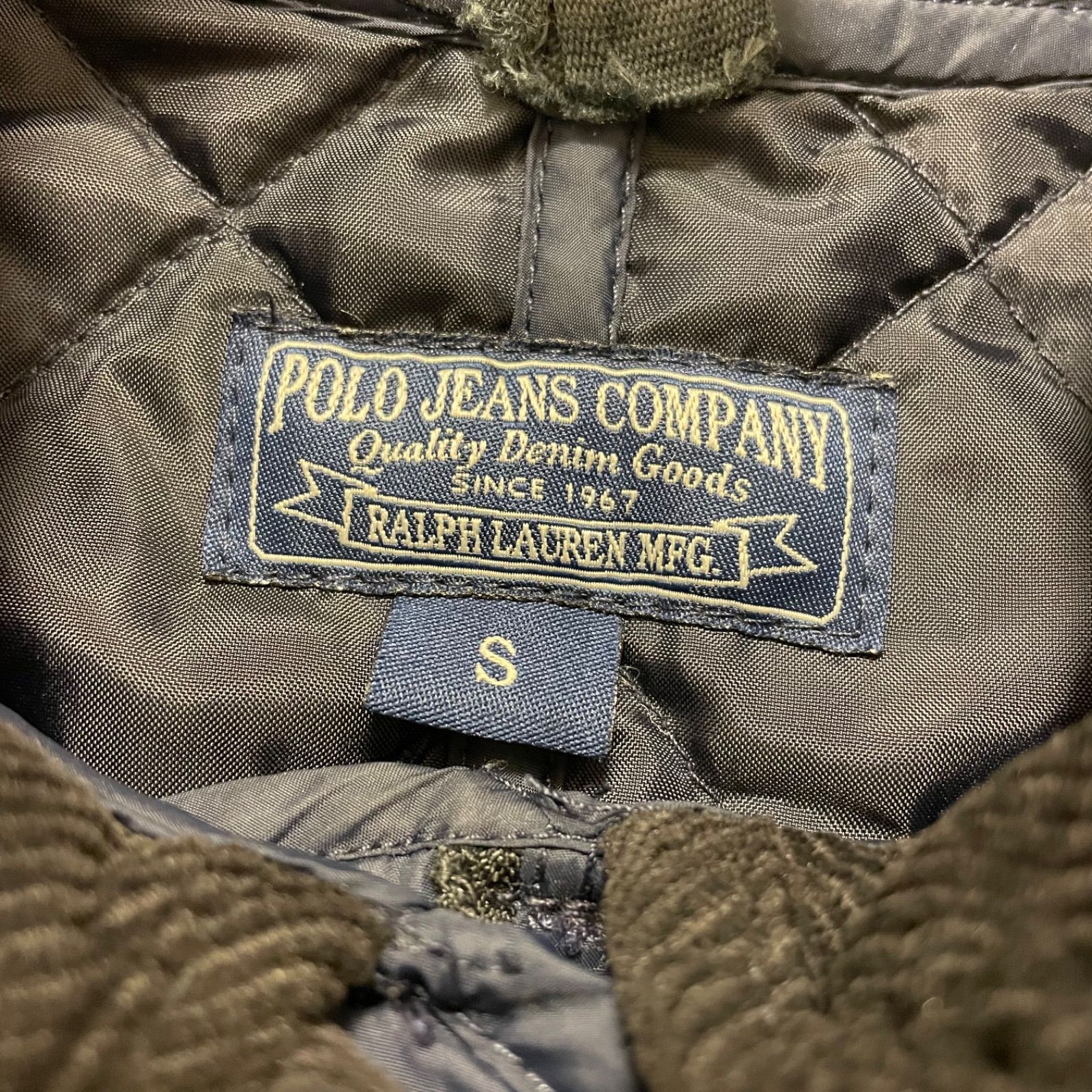 ポロジーンズ ラルフローレン POLO JEANS キルティング ジャケット Ｓ