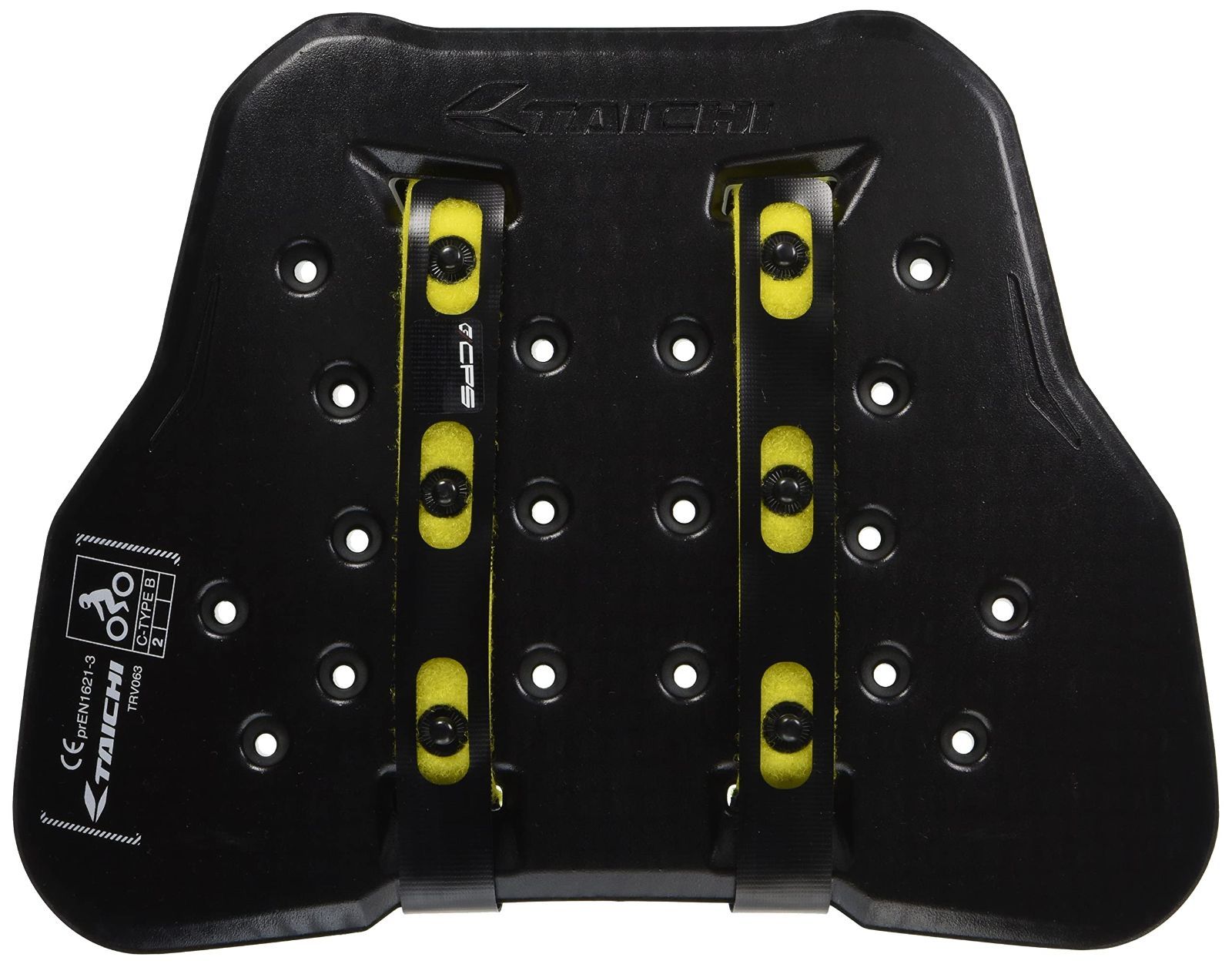 新品 チェストプロテクター(ボタンタイプ) 胸部 テクセル CEレベル2 ブラック/ホワイト RSタイチ(アールエスタイチ) サイズ:フリー [TRV063]