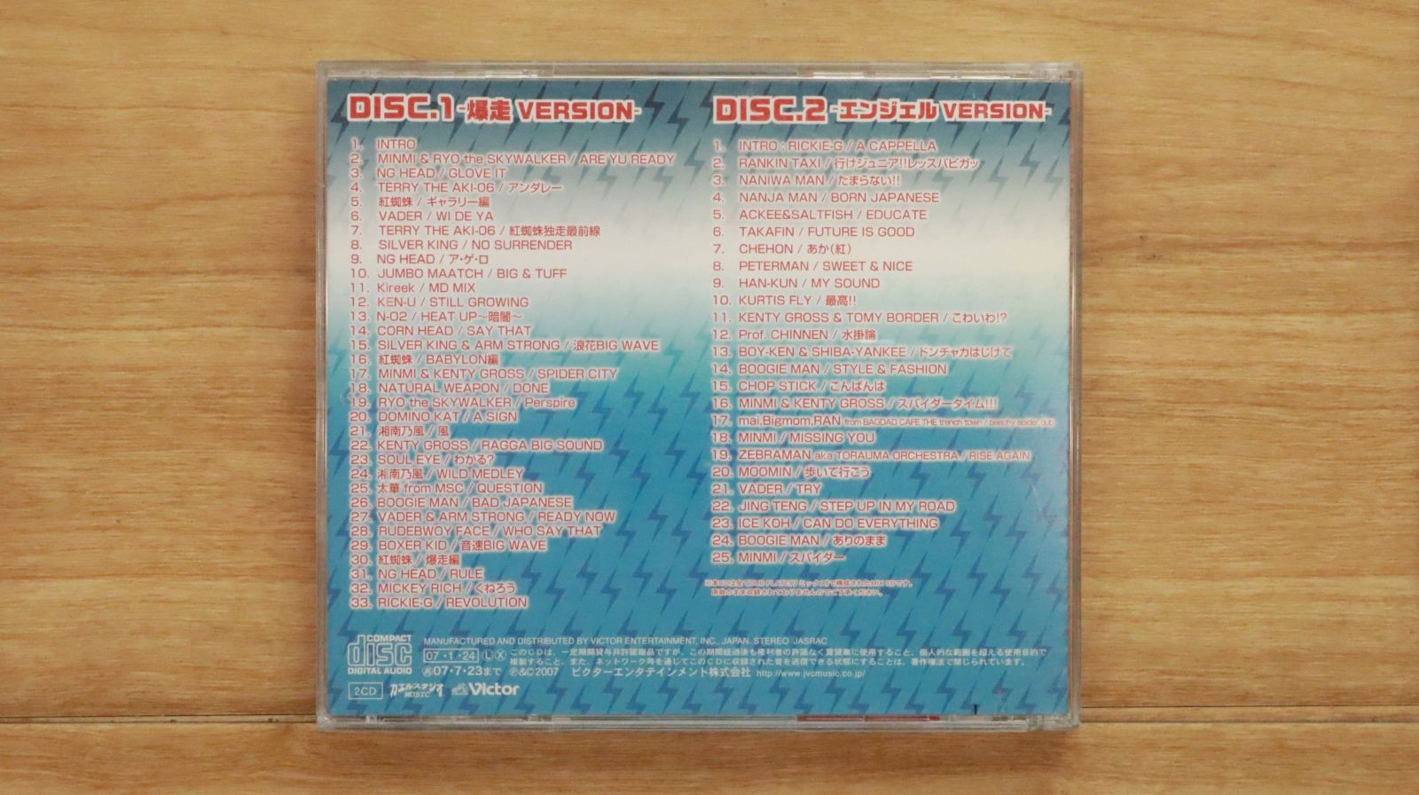 国内盤CD☆オムニバス/Various Artists□ RED SPIDER/爆走