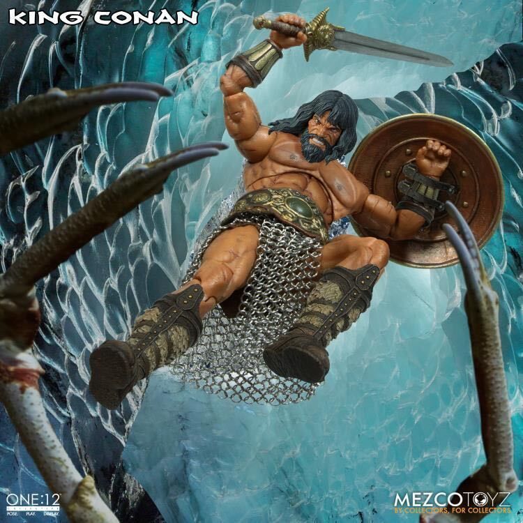 MEZCO TOYZ One:12 キング コナン 未開封新品 King Conan 1/12