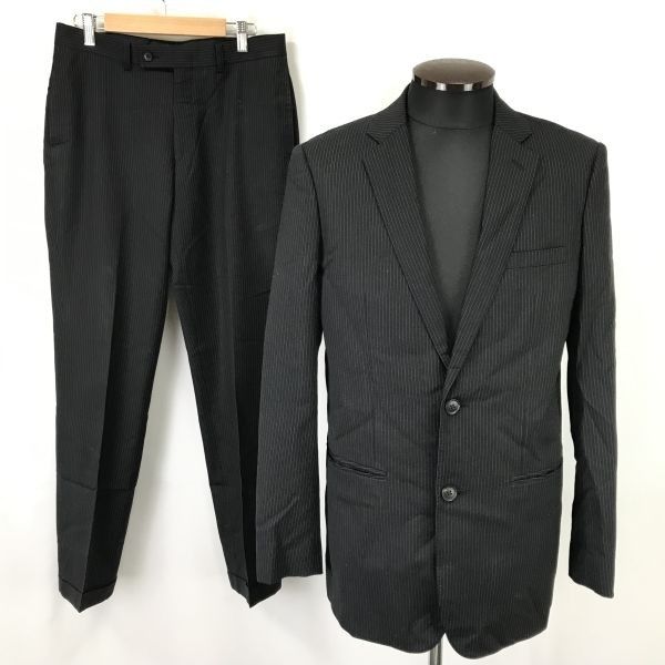 値下げMAX！【セットアップ】MIFARA ジャケット＆パンツ 黒 ヤーナ] トリアセテート キャディ ノーカラー ジャケット, black