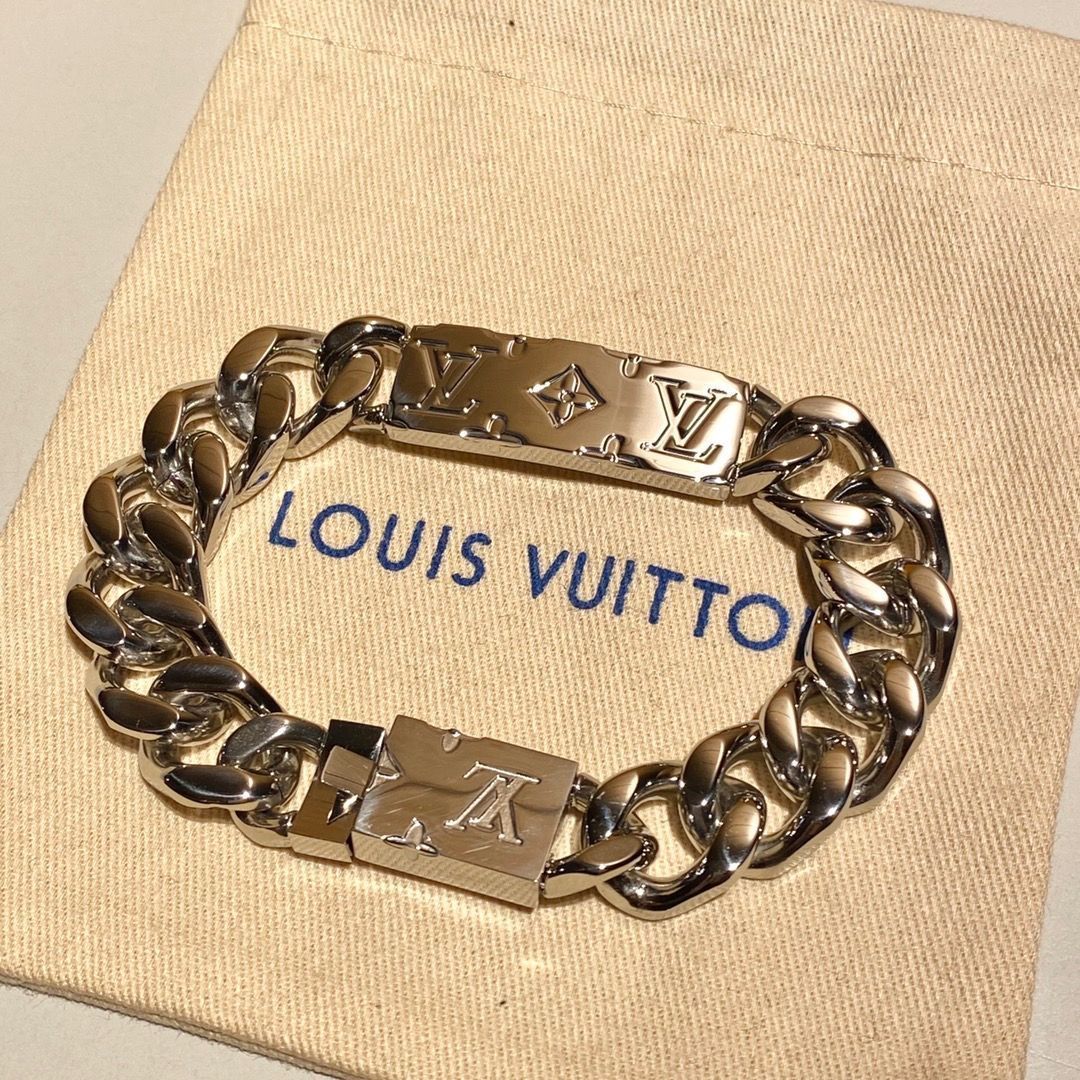 新品未使用LOUIS VUITTONルイヴィトン メンズブレスレット 20cm# - メルカリ