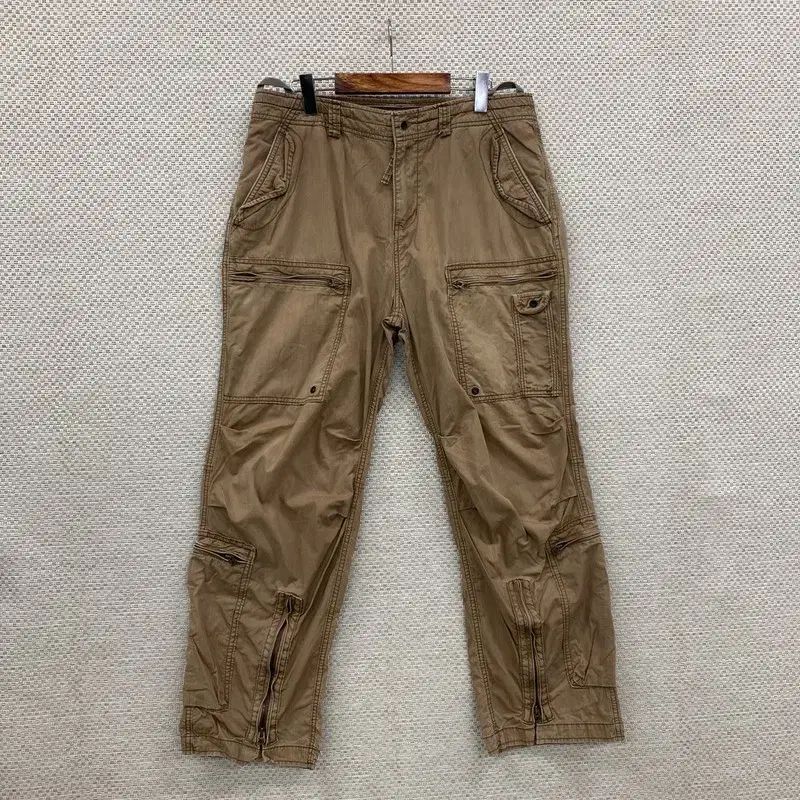 WHO.A.U ヴィンテージ オールドスクール マルチポケット カーゴパンツ XL C00876