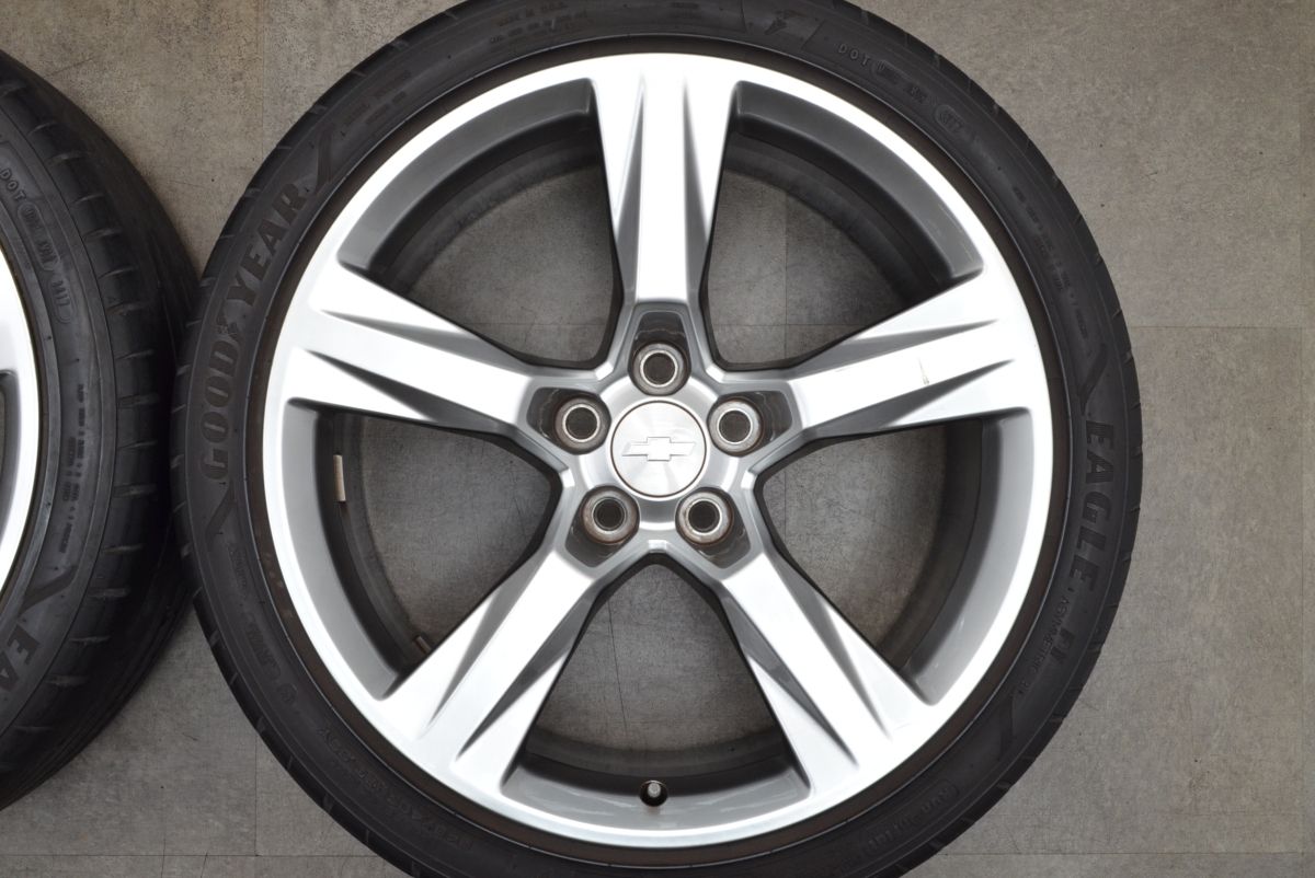 正規品】シボレー 5th カマロ SS 純正 20in 8.5J +25 9.5J +39 PCD120