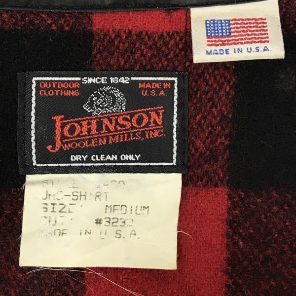 Johnson Woolen Mills チェック柄ジャケット Wool Clothing Made In USA | Johnson Woolen Mills