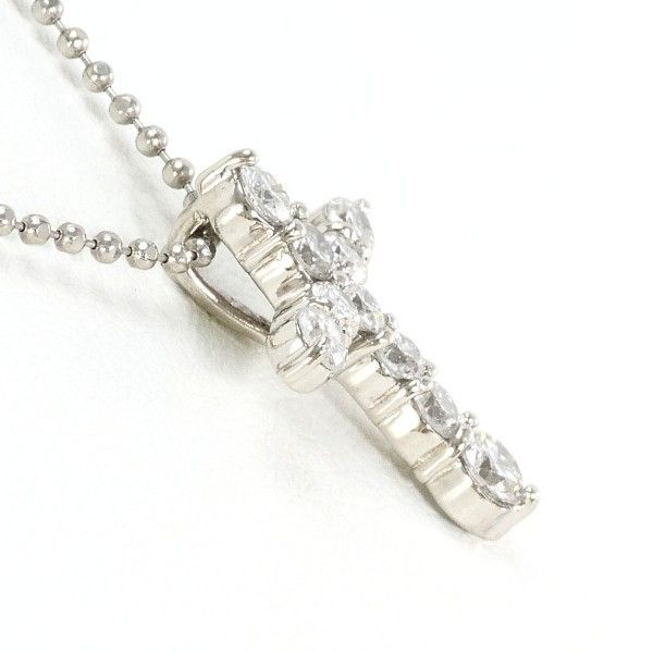 夕方まで赤字PT900/PT850ダイヤ0.50キラリンネックレス 夕方まで赤字PT900/PT850ダイヤ0.50キラリンネックレス