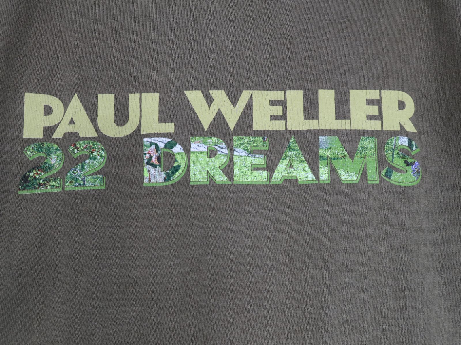 00s Vintage US古着☆PAUL WELLER ポール ウェラー 両面 プリント 半袖