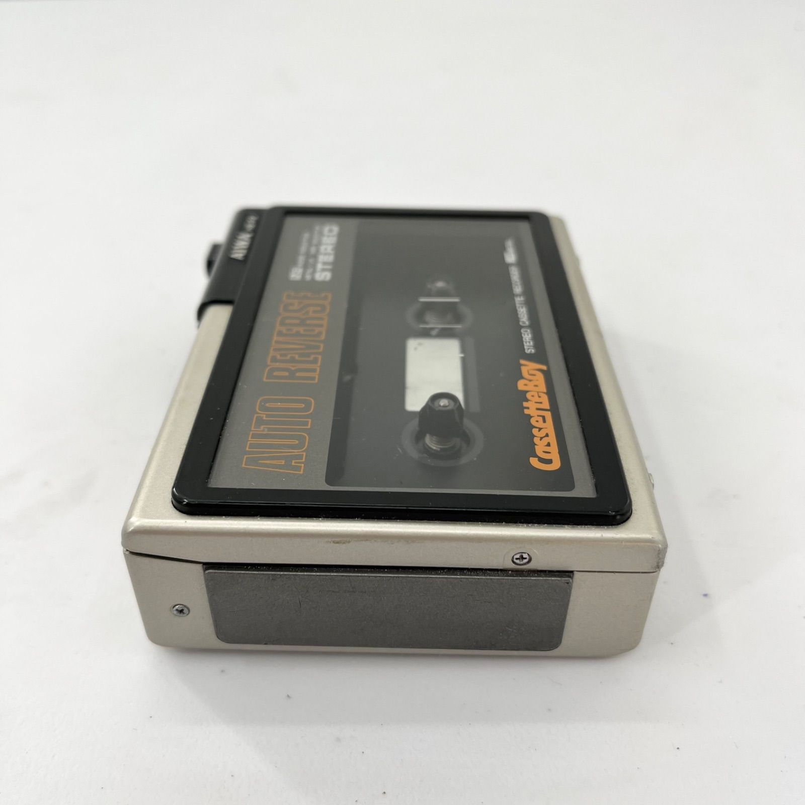 AIWA ステレオカセットプレーヤー レッド動作未確認です AIWA アイワ Cassette Boy HS‑F2 ステレオカセットプレーヤー AM