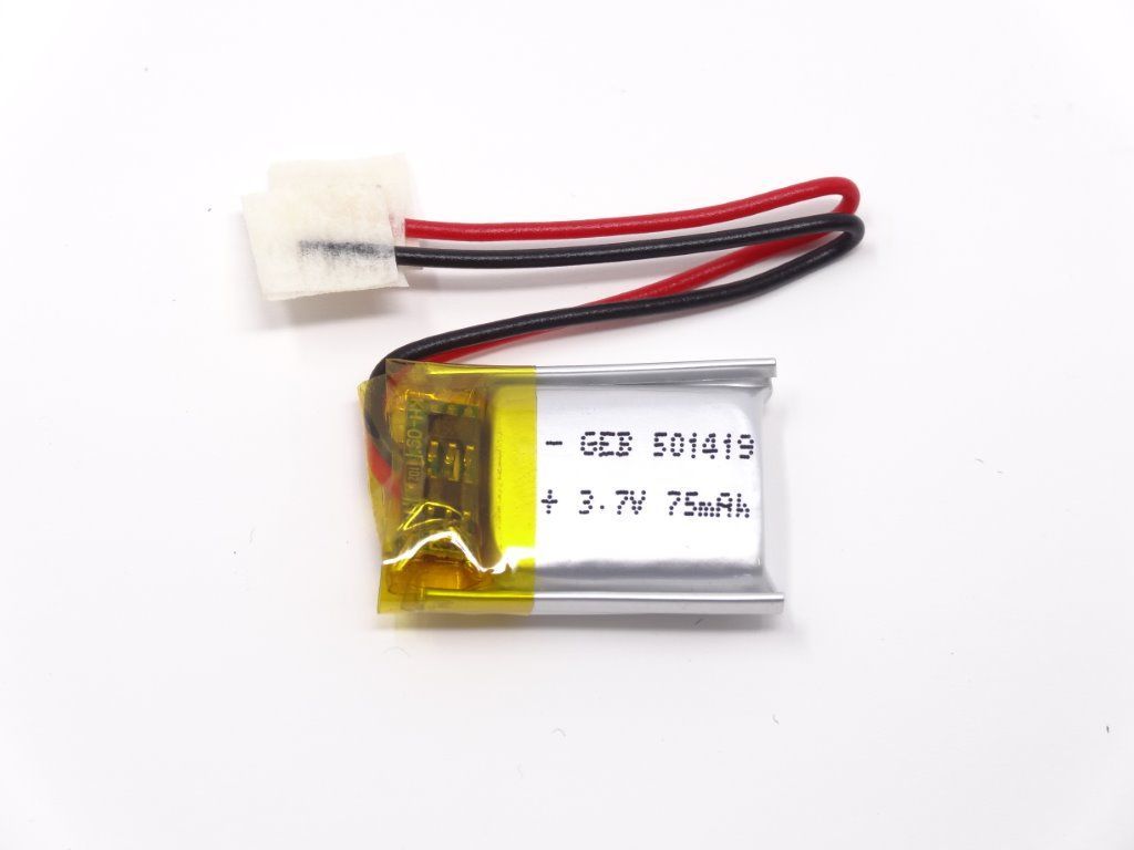 リチウムポリマー電池 リポバッテリー 3.7V 75mAh GEB 501419 新品