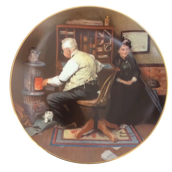 Norman Rockwell ノーマン ロックウェル コレクタープレート