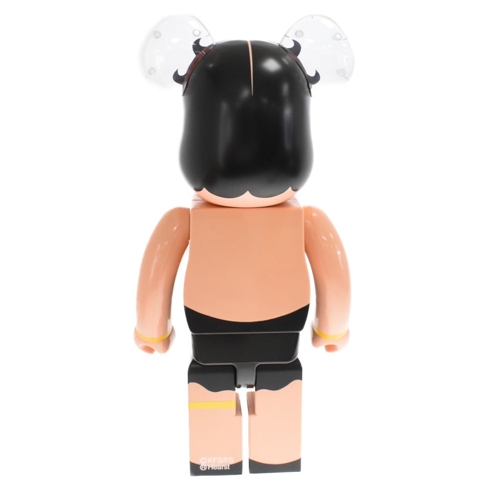 MEDICOM TOY (メディコムトイ) BE@RBRICK Betty Boop(TM) BLACK Ver. 1000% ベアブリック  ベティブープ 人形 フィギュア ブラック/ベージュ - メルカリ