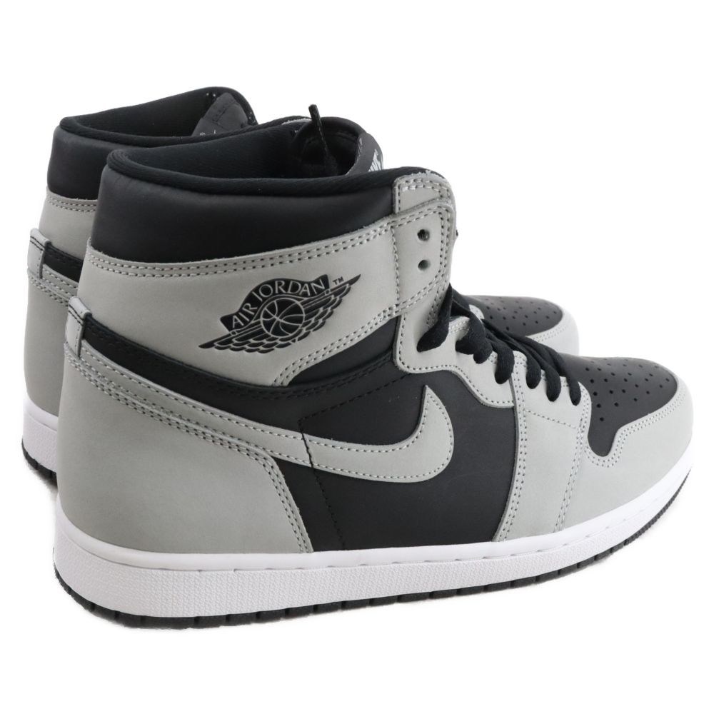 NIKE (ナイキ) AIR JORDAN 1 RETRO HIGH OG SHADOW 2.0 エアジョーダン1 シャドウ 2.0 ハイカットスニーカー  グレー/ブラック US11.5/29.5cm 555088-035 - メルカリ