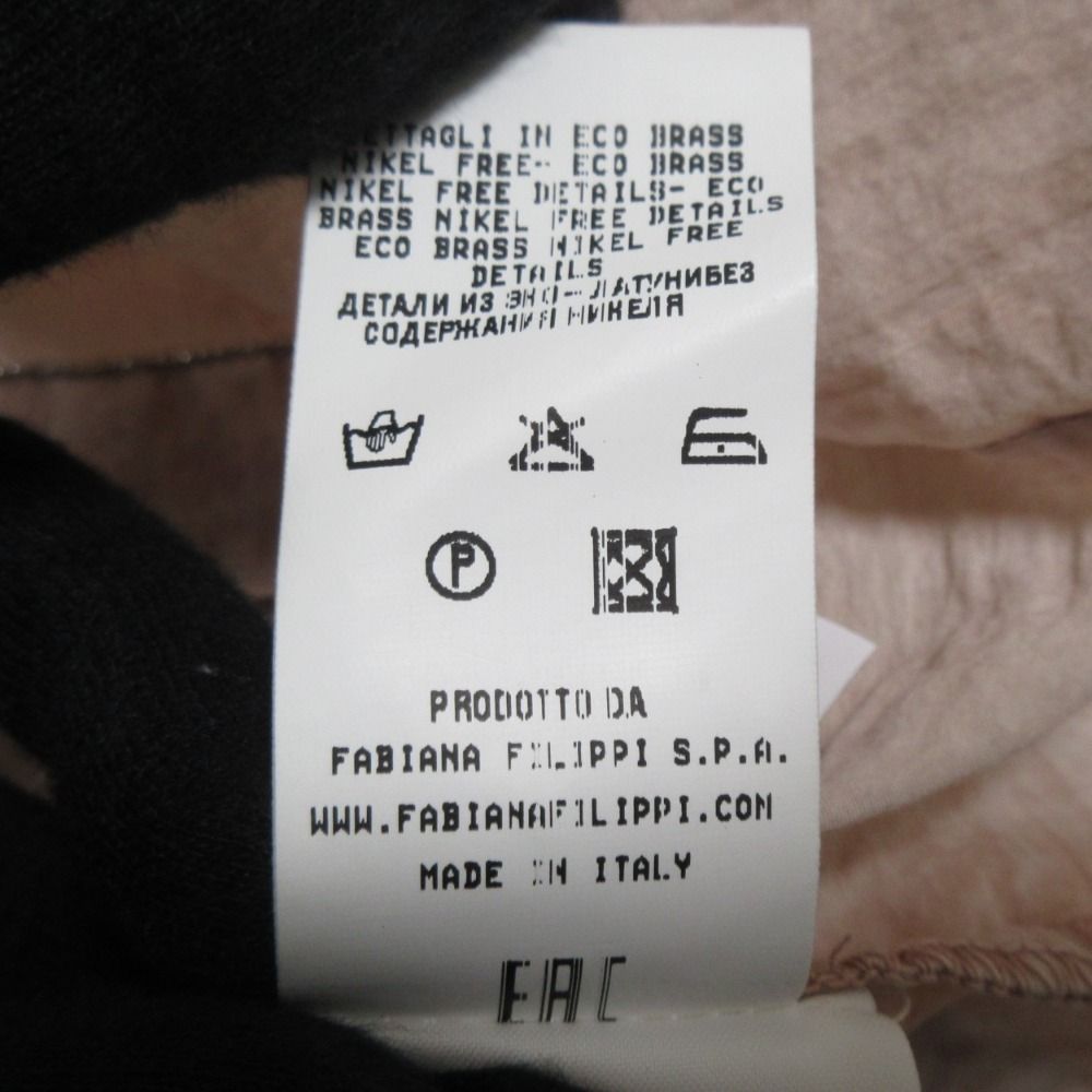 美品 FABIANA FILIPPI ファビアナフィリッピ モニーレ装飾 ムラ