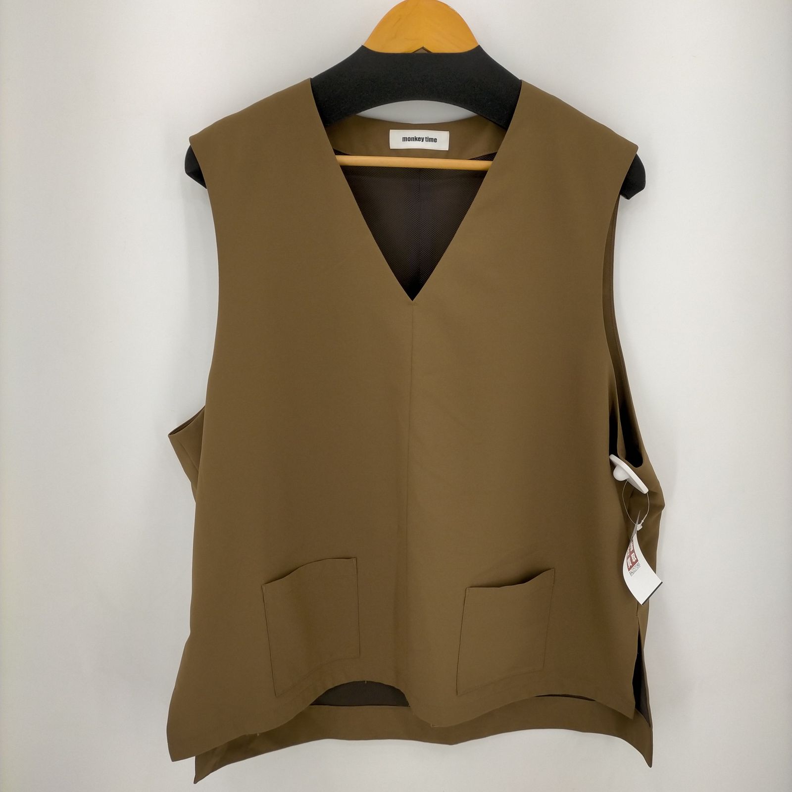 モンキータイム MONKEY TIME PE TRO VNECK PULLOVER VEST メンズ JPN 