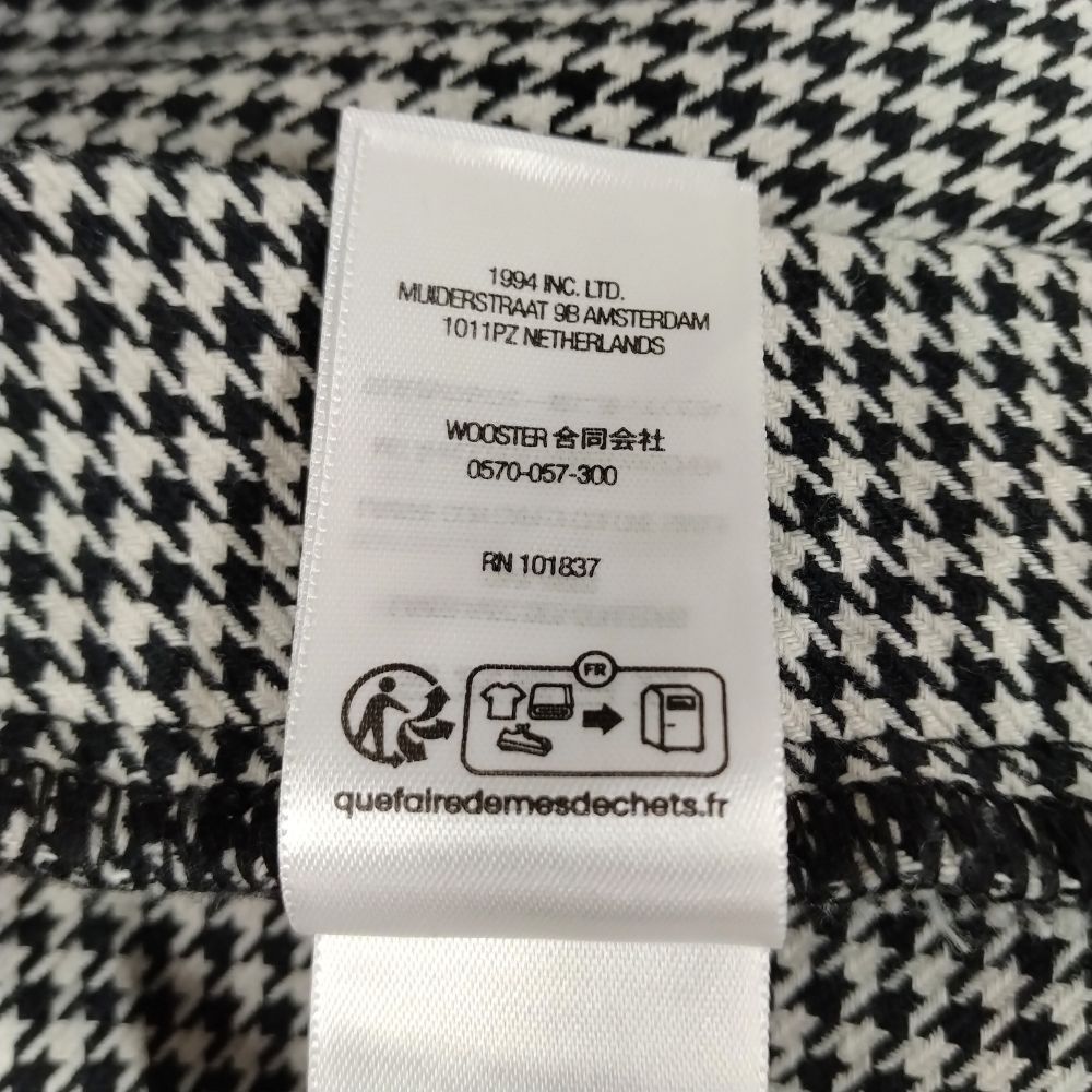 SUPREME シュプリーム 25SS Work Pant White Houndstooth ワーク