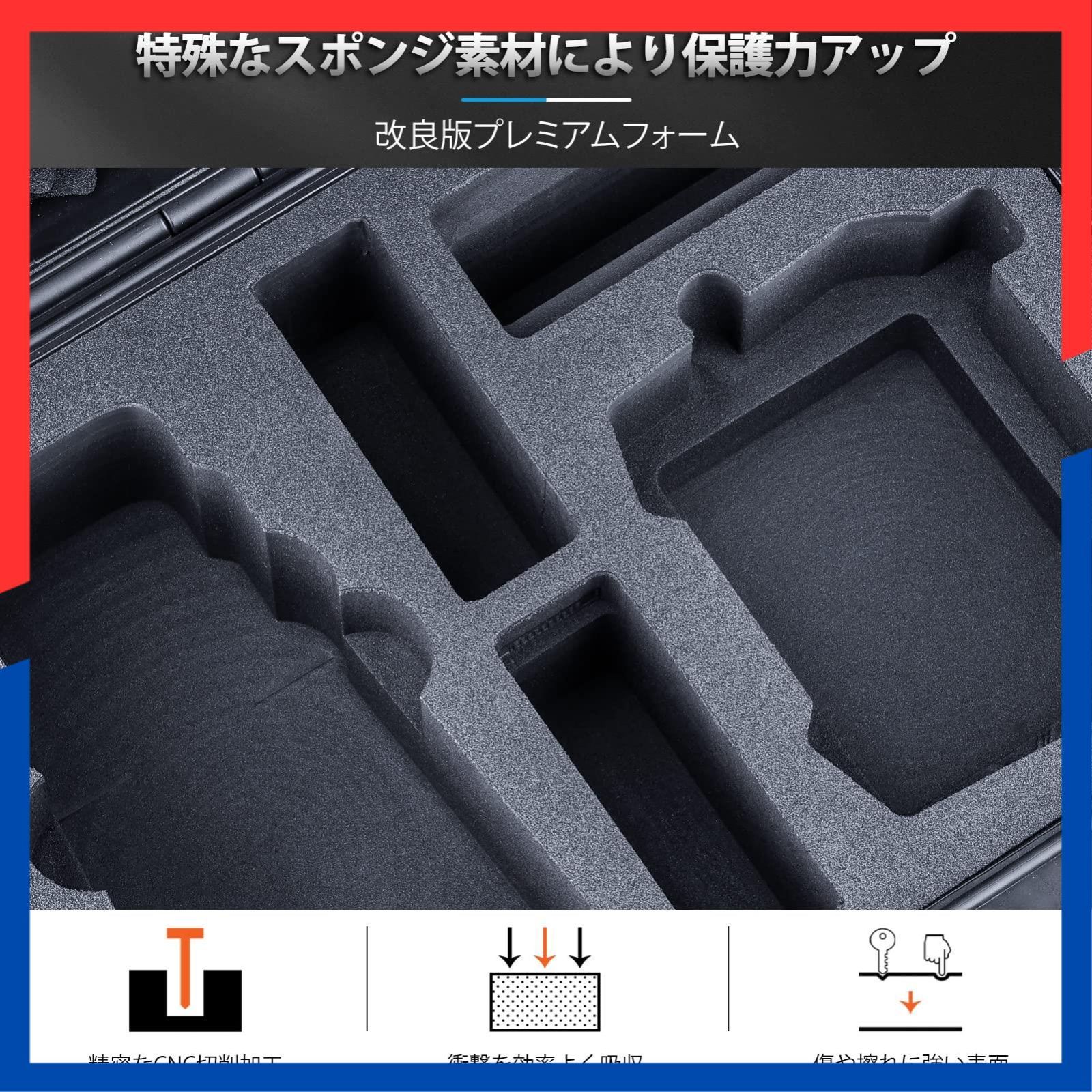 【数量限定】RC/RC Pro/Classic、DJI 3 Mavic Pro DJI 防水ケース M340 送信機とストラップに適用【ケースのみ】 Titan Lykus