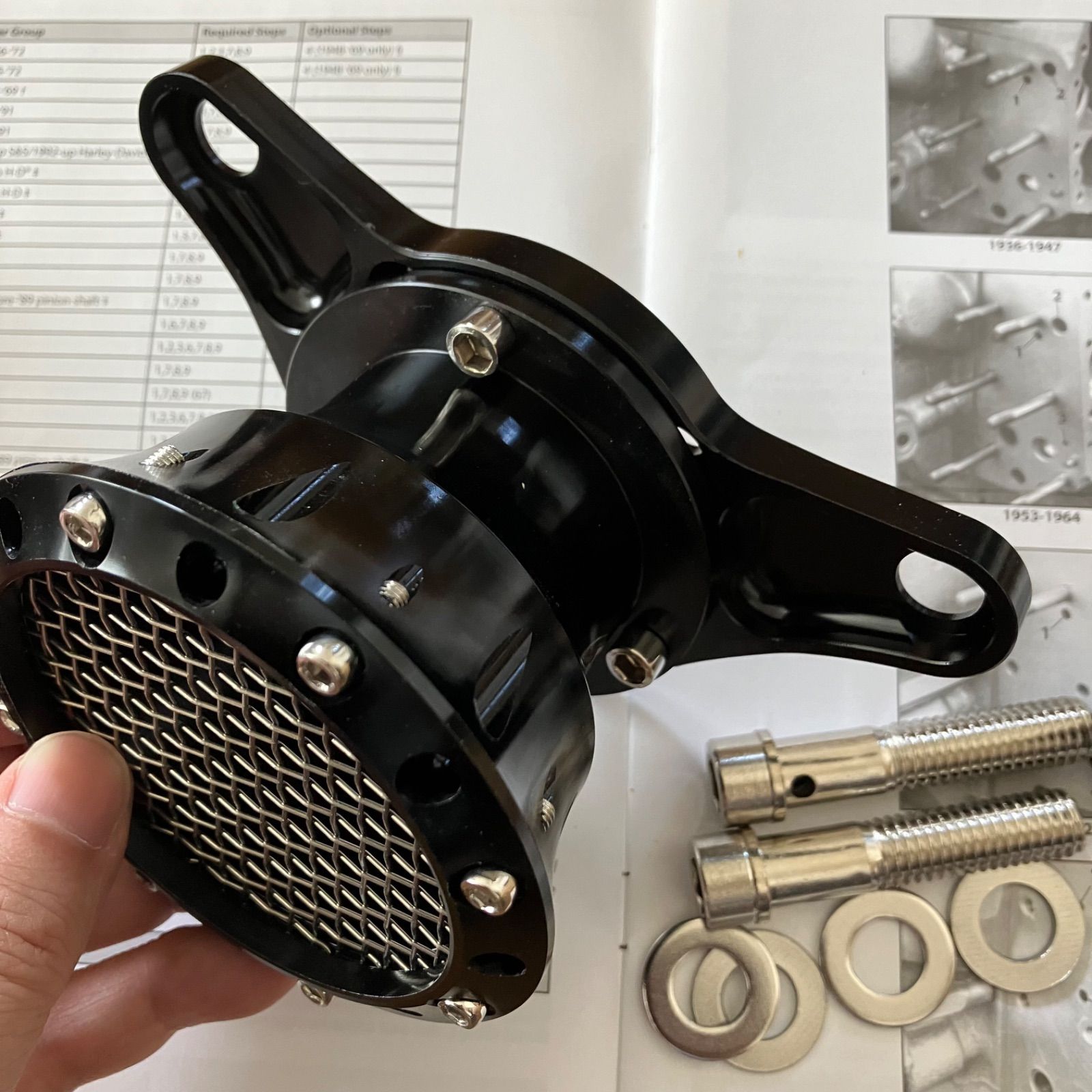 ハーレー スポーツスター ファンネル エアクリーナーキット XL883 XL1200 48 アイアン Harley Davidson