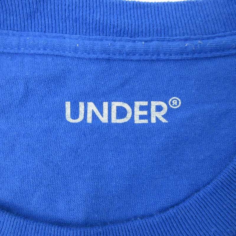 ロンハーマン Ron Herman UNDER R Tシャツ プリント 半袖 M 青