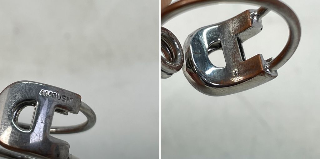 【AMBUSH】セーフピンリング AMBUSH（アンブッシュ）の「SAFETY PIN RING（リング）」 - WEAR