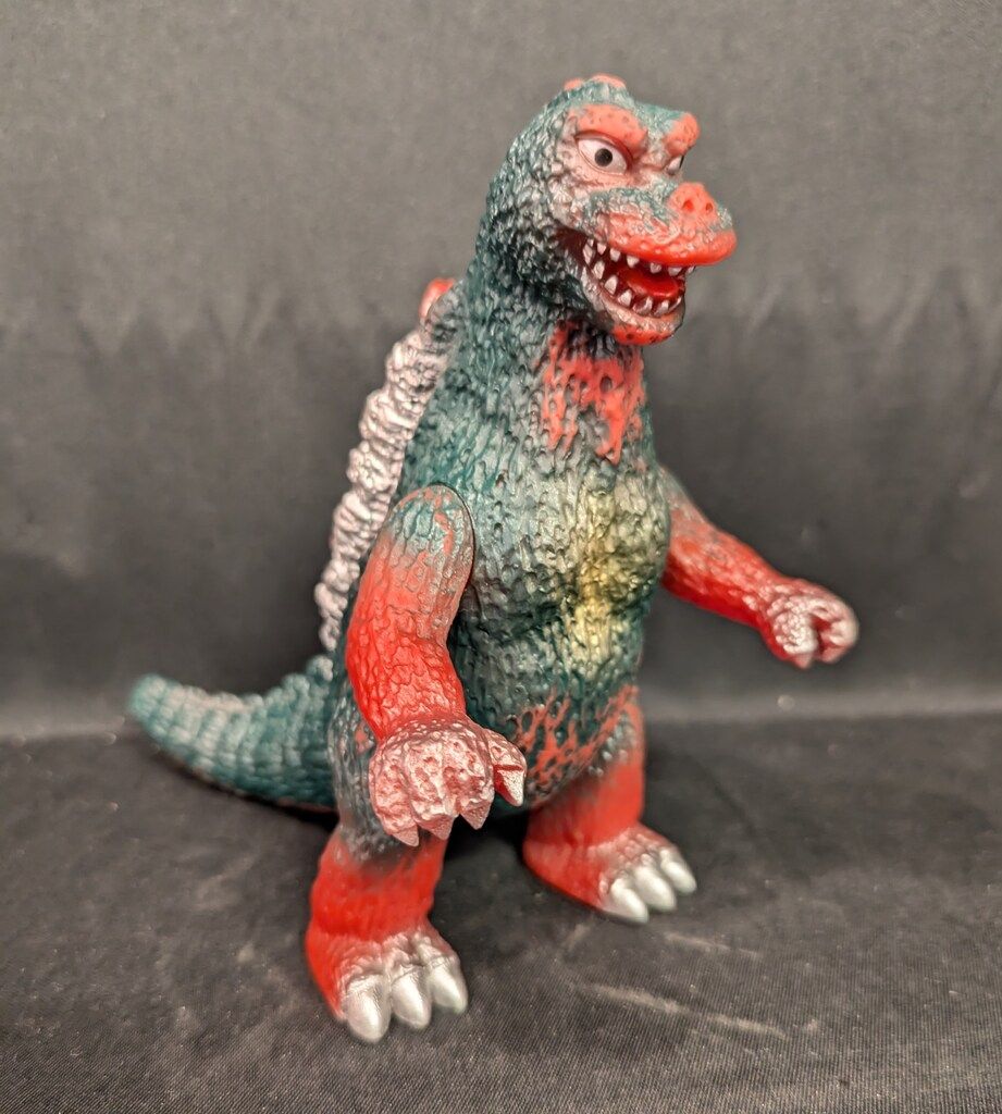 ポピー 復刻キングザウルス ゴジラセット 金目 お腹銀 ミニサイズ付