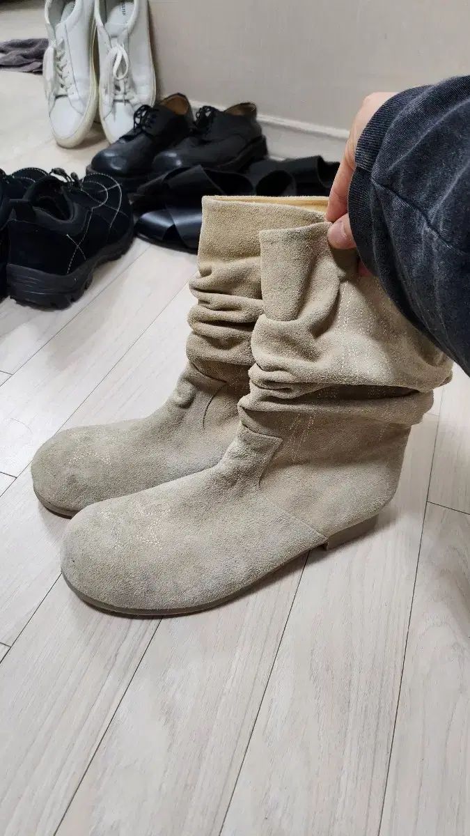 WESKEN X NOTTZ Draped Western Boots 270