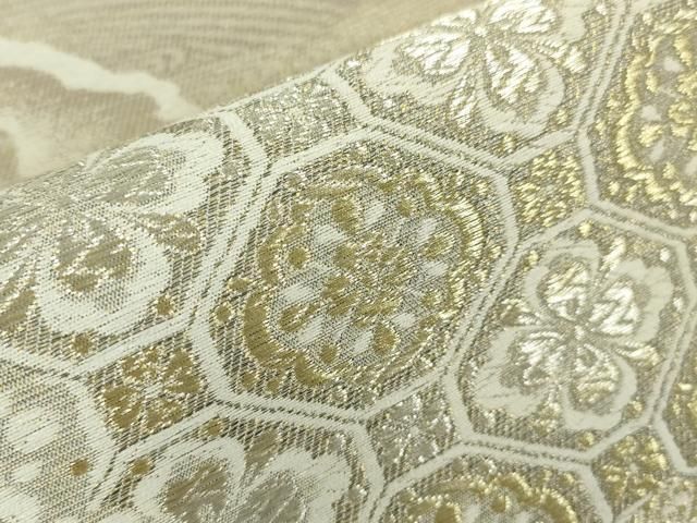 平和屋本店□極上 金彩友禅 卓越技能者・名工・和田光正 六通柄袋帯  