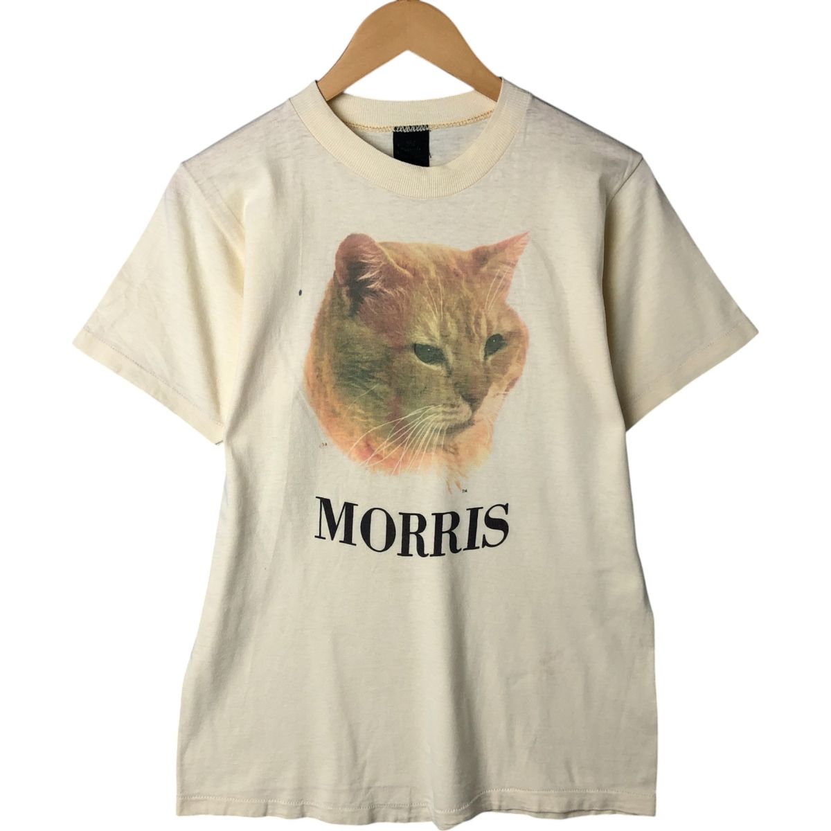 古着 ネコ柄 アニマルTシャツ レディースM相当 ヴィンテージ|eaa549031