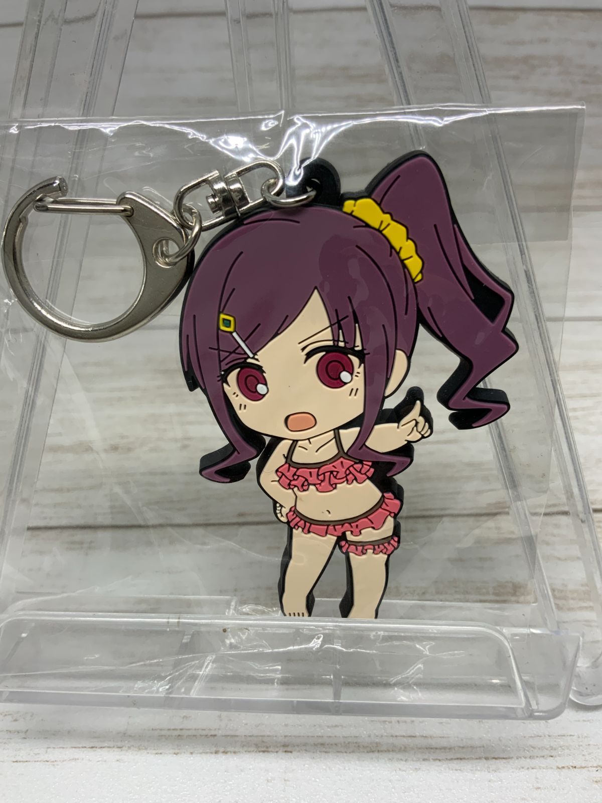 メルカリshops はるかなレシーブ ねんどろいどぷらす ラバーキーホルダー 大城あかり 水着 メルカリshops はるかなレシーブ ねんどろいどぷらす ラバーキーホルダー 大城あかり 水着