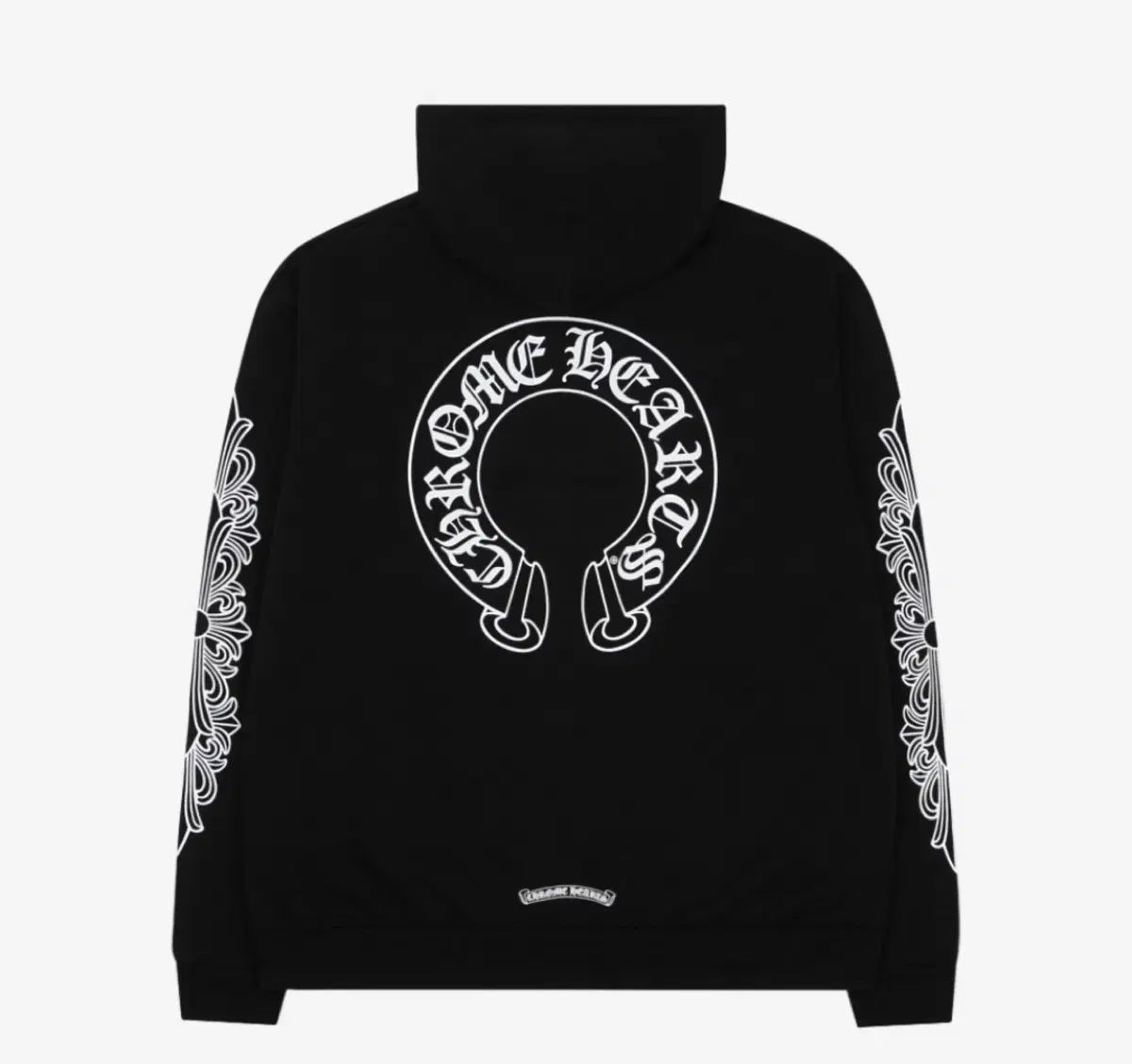 クロームハーツ 馬蹄 ジップアップパーカー フード付き